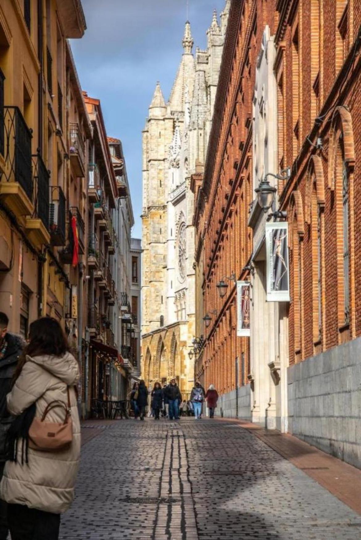 Appartamento Apartamento A 15 Segundos De La Plaza Mayor Y 1 Minuto De La Catedral León Esterno foto